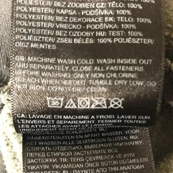 The North Face Teen Glacier Fleece Hooded Zip Front - Picture 8 of 11